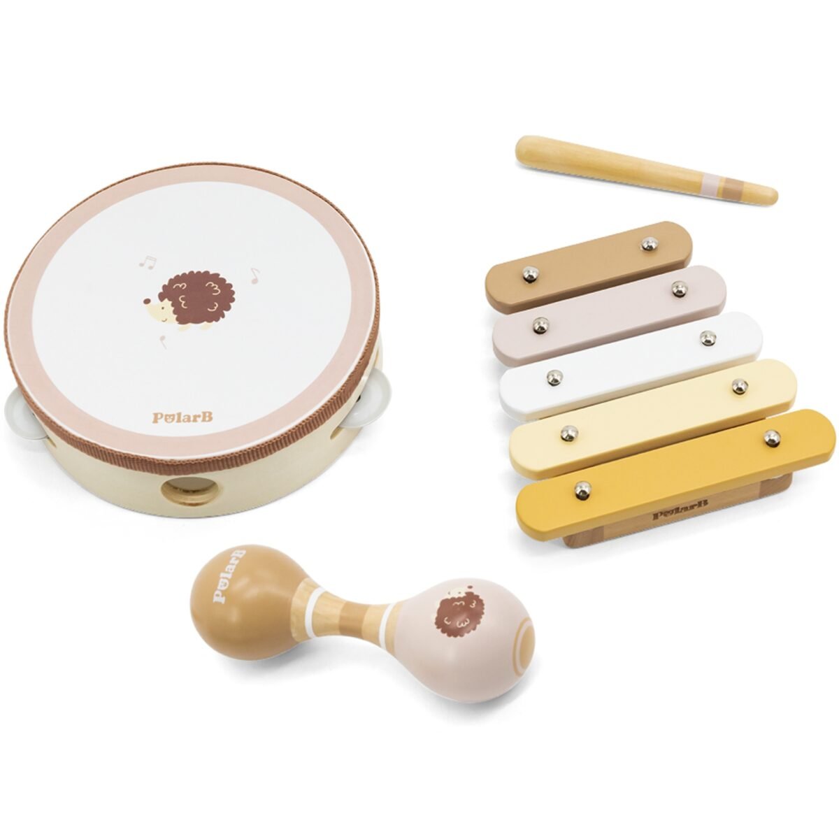 Medinis muzikos instrumentų rinkinys vaikams – Paveikslėlis 7