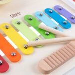 Medinis muzikos instrumentų rinkinys vaikams (9 dalių) – Paveikslėlis 5