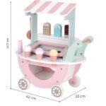 Medinis ledų vežimėlis su priedais – Paveikslėlis 14