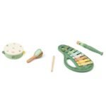 Medinis muzikos instrumentų rinkinys vaikams