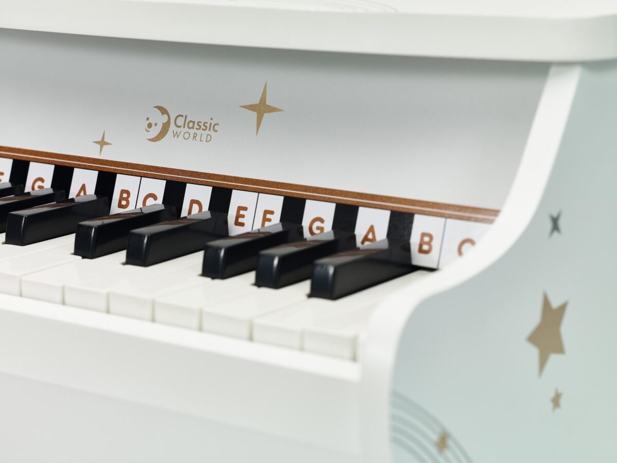 Medinis pianinas vaikams su mokomąja knygele – Paveikslėlis 11