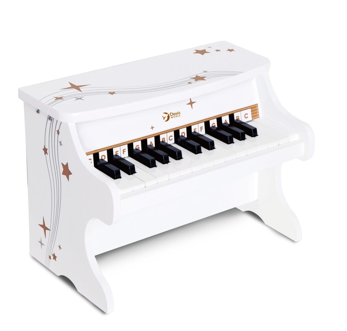 Medinis pianinas vaikams su mokomąja knygele – Paveikslėlis 6