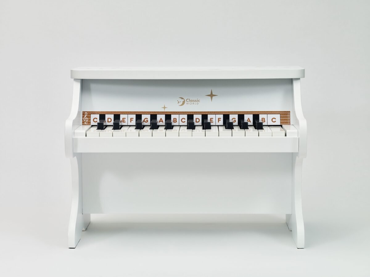 Medinis pianinas vaikams su mokomąja knygele – Paveikslėlis 9