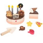 Medinis pjaustomas gimtadienio tortas, 19 dalių – Paveikslėlis 8