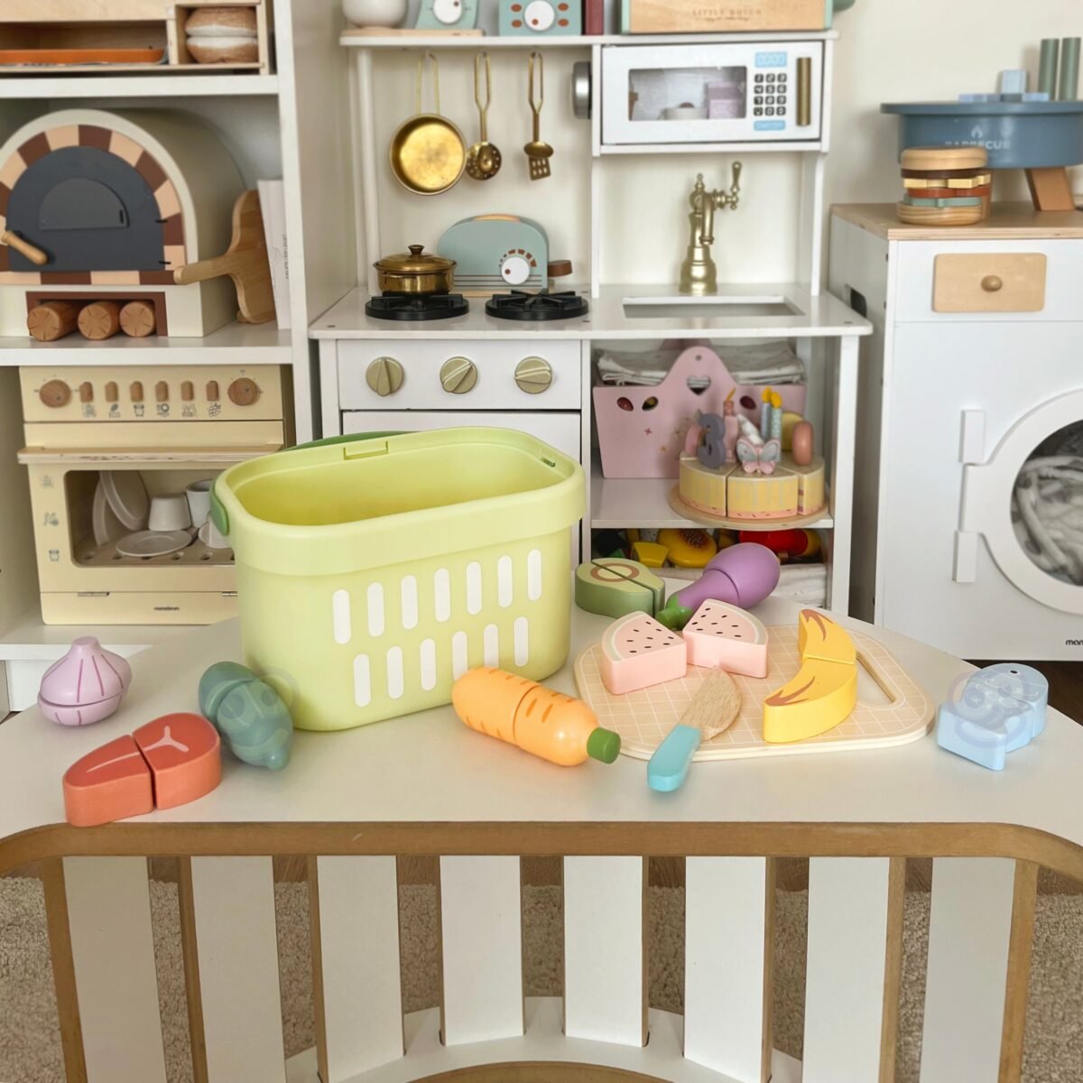 Medinis pjaustymo maisto rinkinys su dėžute – Paveikslėlis 6