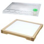 Medinis sensorinis šviesos stalas su skaidriu piešimo padėklu – Paveikslėlis 8