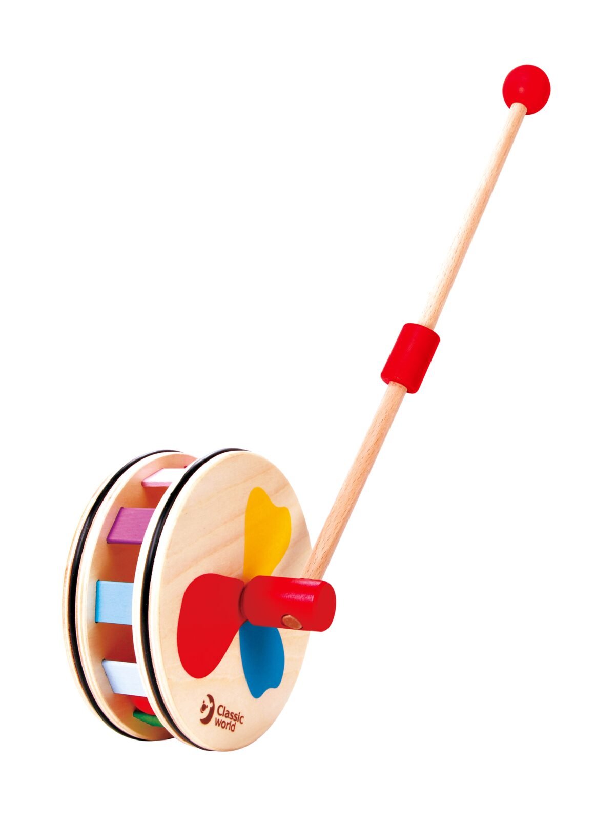 Medinis stumdukas su besisukančia vaivorykštės karusele – Paveikslėlis 8