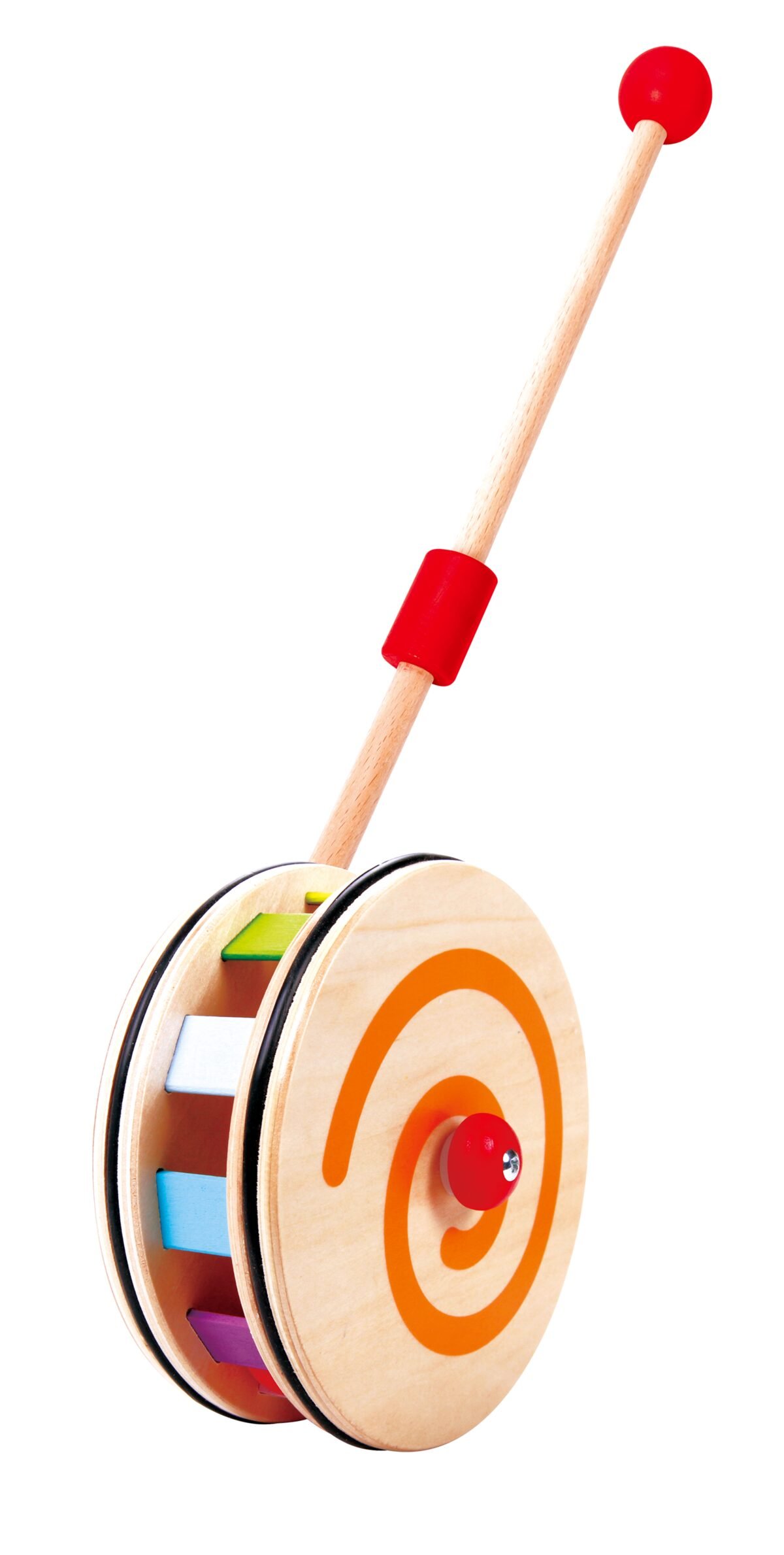 Medinis stumdukas su besisukančia vaivorykštės karusele – Paveikslėlis 10