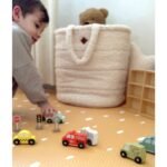 Medinis transporto priemonių ir kelio ženklų rinkinys medinėje dėžutėje – Paveikslėlis 3