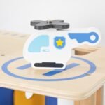 Medinis trijų aukštų policijos komisariatas su automobiliu, 14 dalių – Paveikslėlis 8