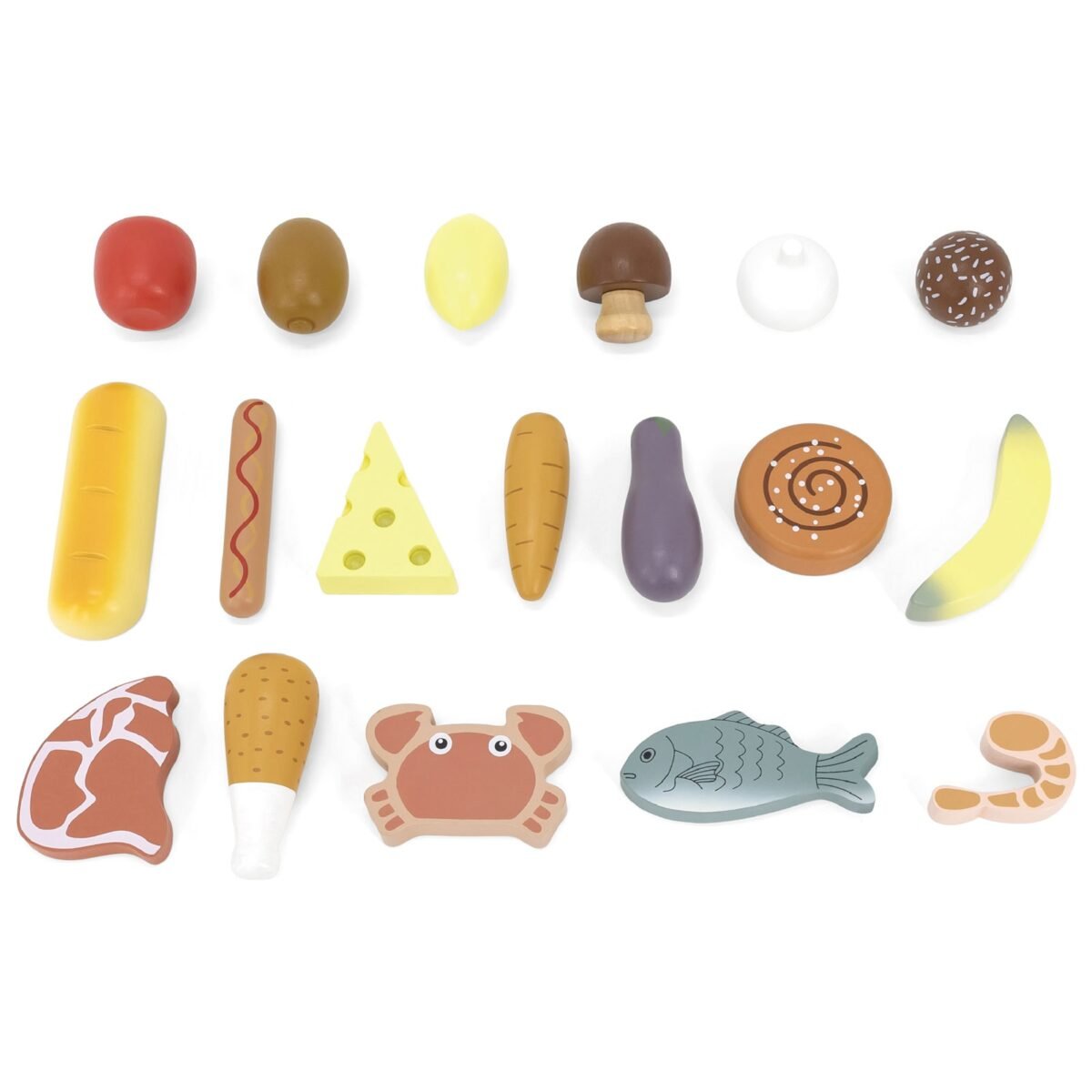 Medinis turgelio prekystalis su maisto prekių rinkiniu – Paveikslėlis 8