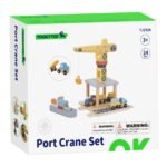 Medinis uosto rinkinys su kranu ir transporto priemonėmis – Paveikslėlis 12