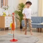 Medinis valymo rinkinys su stovu ir 6 dalimis