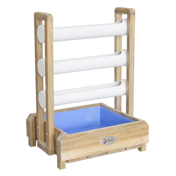 Medinis vandens takelis su baseinėliu