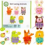 Medinis varstymo rinkinys su penkiais gyvūnėliais