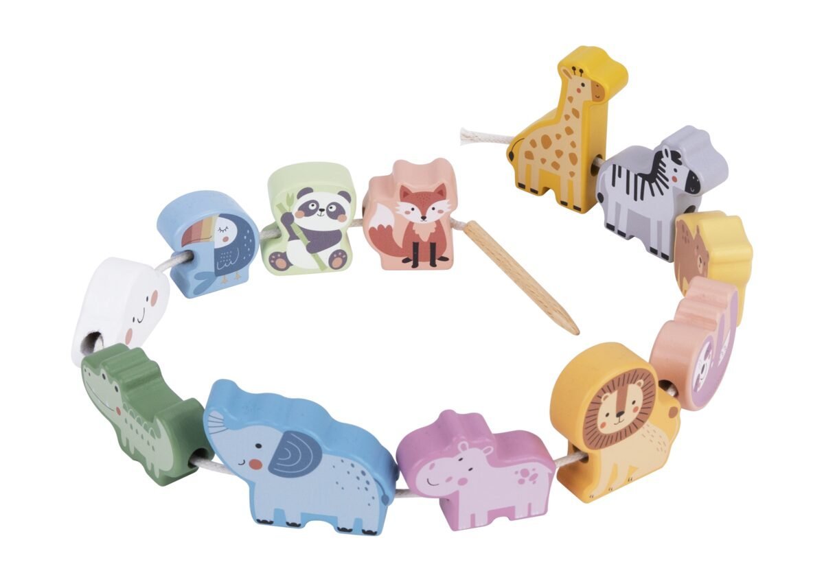 Medinis vėrimo žaidimas su zoologijos sodo gyvūnėliais, 13 dalių – Paveikslėlis 11