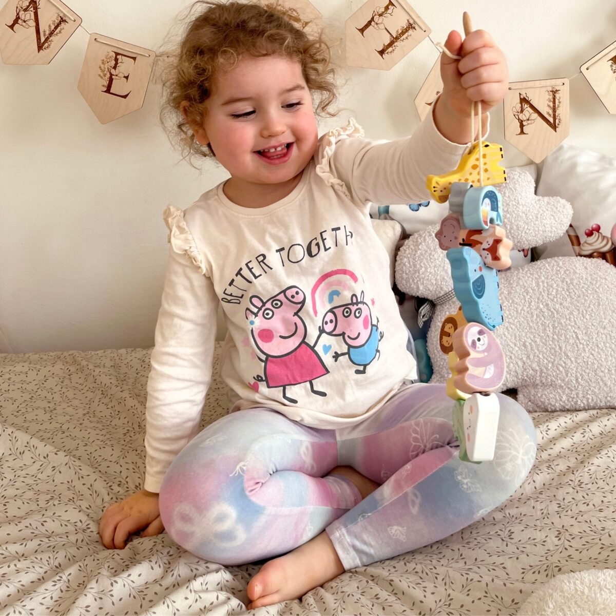 Medinis vėrimo žaidimas su zoologijos sodo gyvūnėliais, 13 dalių – Paveikslėlis 3