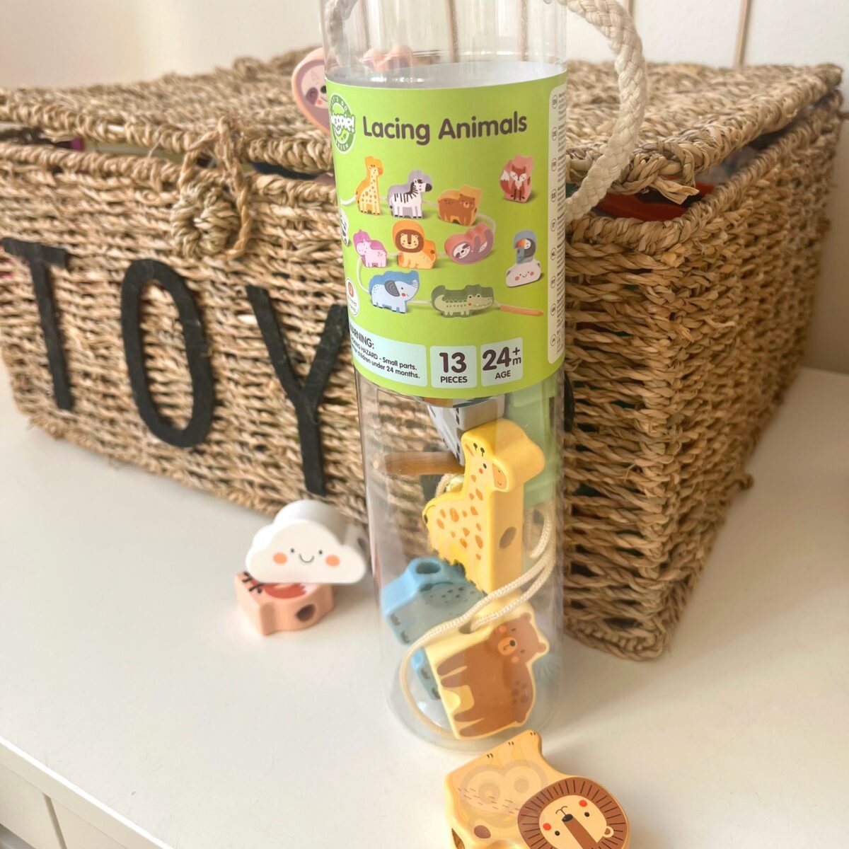 Medinis vėrimo žaidimas su zoologijos sodo gyvūnėliais, 13 dalių – Paveikslėlis 10