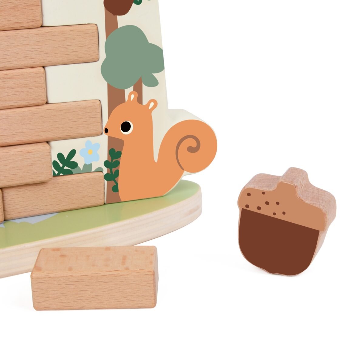 Medinis vikrumo žaidimas su vovere ir krintančiu riešutu – Paveikslėlis 7