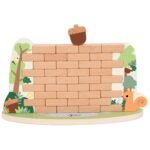 Medinis vikrumo žaidimas su vovere ir krintančiu riešutu – Paveikslėlis 8