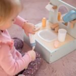 Medinis vonios žaidimo rinkinys su higienos priedais – Paveikslėlis 6