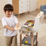 Medinis žaidimų grilis vaikams su 47 priedais – Paveikslėlis 3