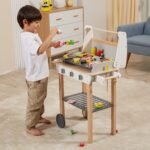 Medinis žaidimų grilis vaikams su 47 priedais – Paveikslėlis 7