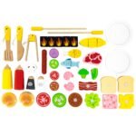 Medinis žaidimų grilis vaikams su 47 priedais – Paveikslėlis 9