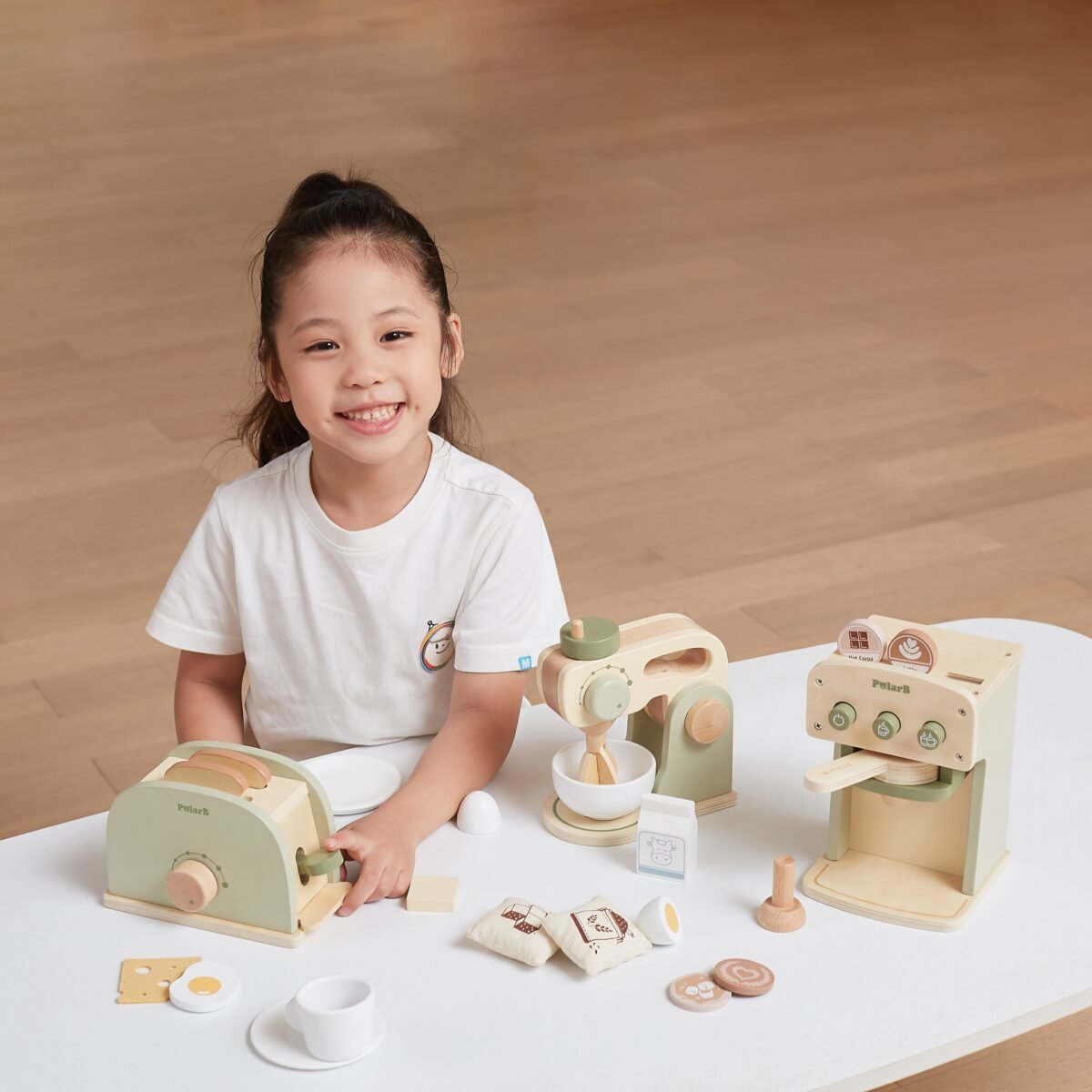 Medinis žalias tosteris su priedais – Paveikslėlis 5