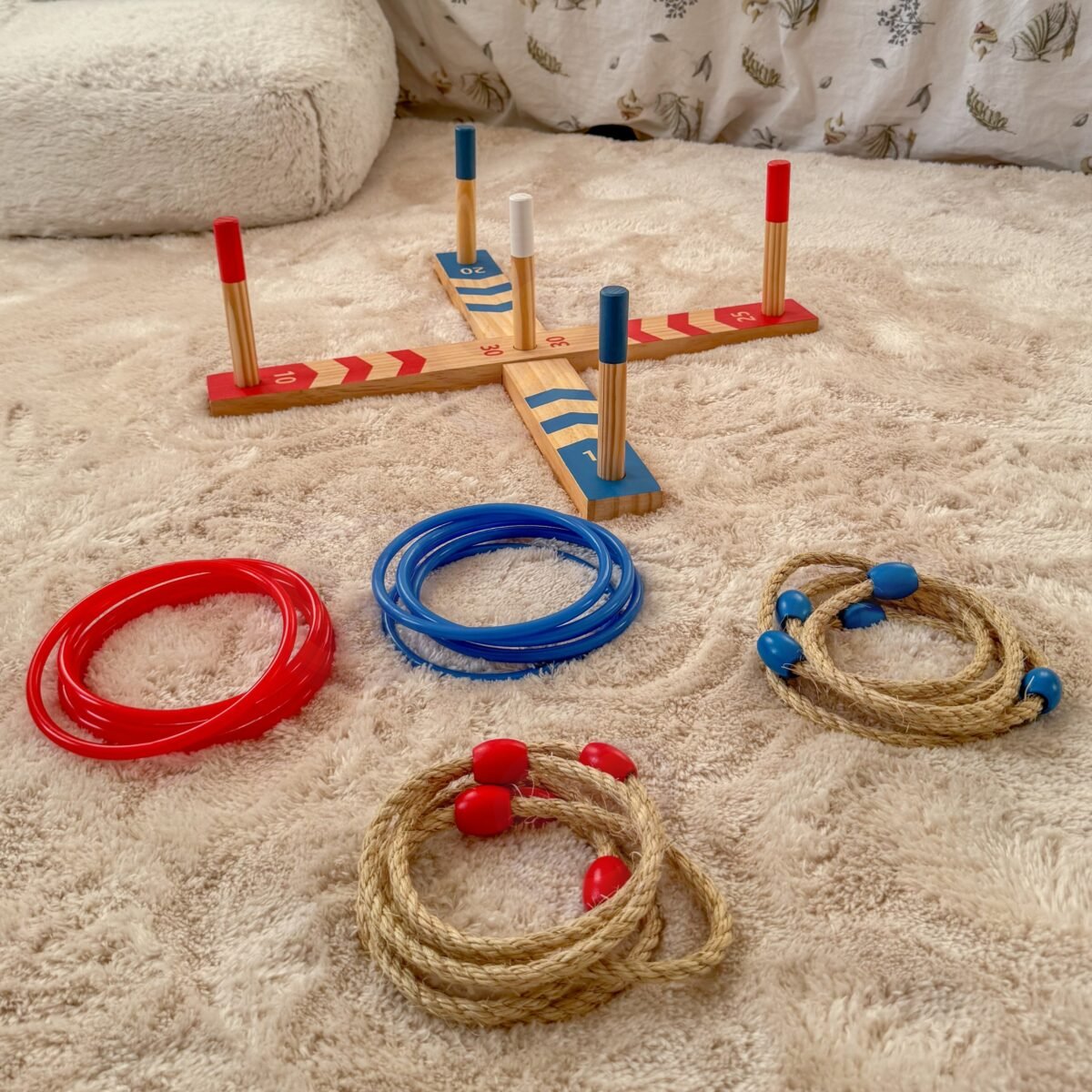 Medinis žiedų mėtymo žaidimas – Paveikslėlis 4