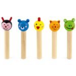 Medinis žiedų mėtymo žaidimas su gyvūnėliais – Paveikslėlis 4