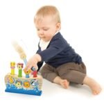 Medinių pašokančių safario gyvūnėlių rinkinys – Paveikslėlis 2