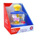 Vaikiška karuselė su besisukančiais arkliukais ir kamuoliukais – Paveikslėlis 4