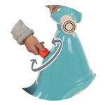 Retro paspirtukas vaikams su sėdyne ir tyliais ratais – Paveikslėlis 2