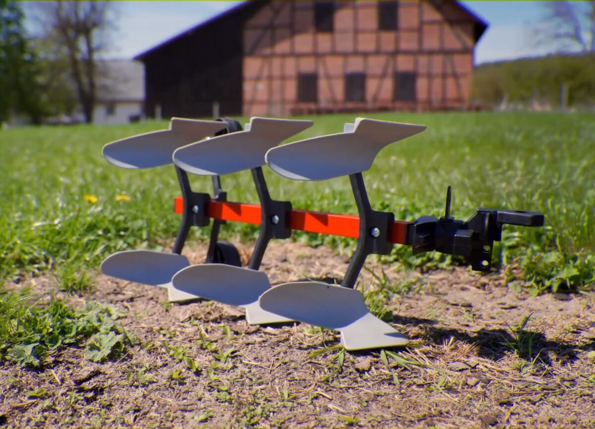 Metalinis apsisukantis daugiavagis traktoriaus plūgas – Paveikslėlis 2