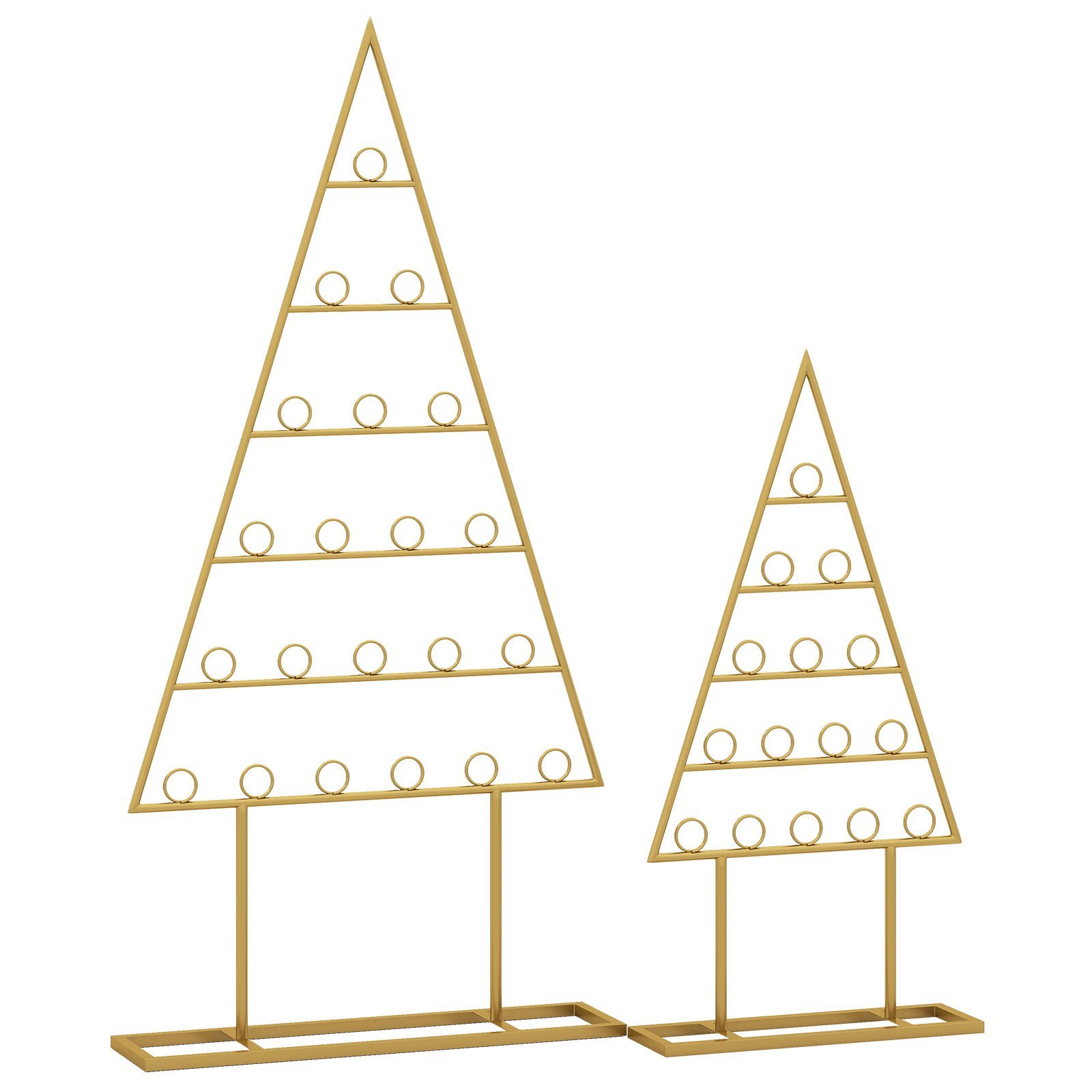 Metalinių Kalėdinių atvirukų ir nuotraukų laikiklių rinkinys (2 vnt.) (Juoda)