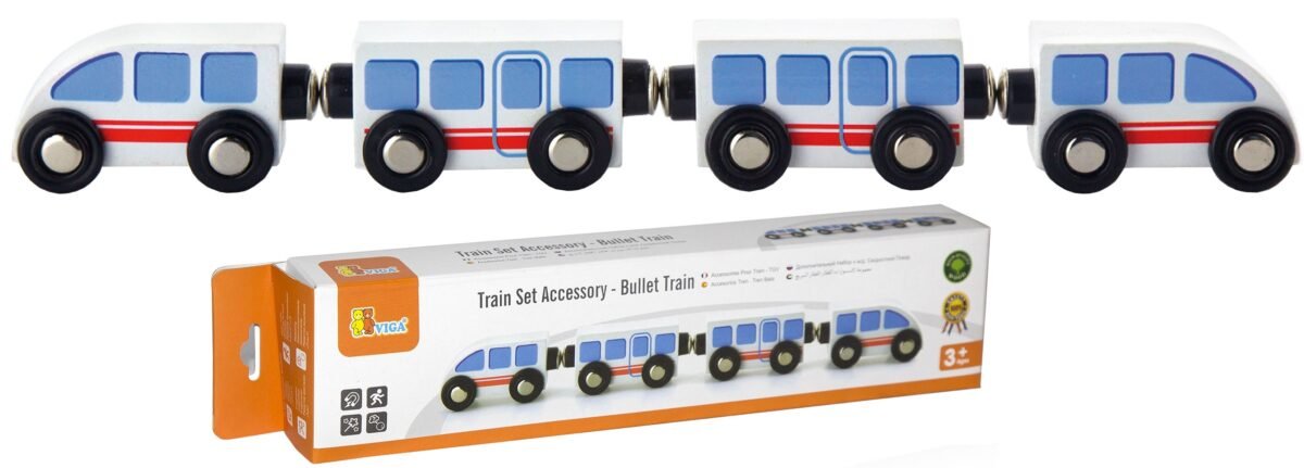 Metro traukinio rinkinys su magnetais – Paveikslėlis 2