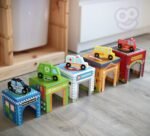 Miesto kubelių rinkinys su transporto priemonėmis, 10 dalių – Paveikslėlis 8