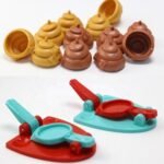 Miklumo žaidimas: šaudymas kakomis į tualeto taikinį – Paveikslėlis 3