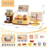 Mini burgerinės žaidimų rinkinys su interaktyviomis funkcijomis – Paveikslėlis 10