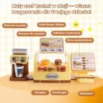 Mini burgerinės žaidimų rinkinys su interaktyviomis funkcijomis – Paveikslėlis 6