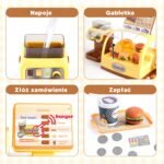 Mini burgerinės žaidimų rinkinys su interaktyviomis funkcijomis – Paveikslėlis 8