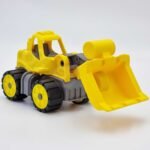 Mini krautuvas smėliui su minkštais ratukais