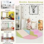 Minkštas laipiojimo ir šliaužiojimo žaidimų putų blokelių rinkinys (Žalia) – Paveikslėlis 4