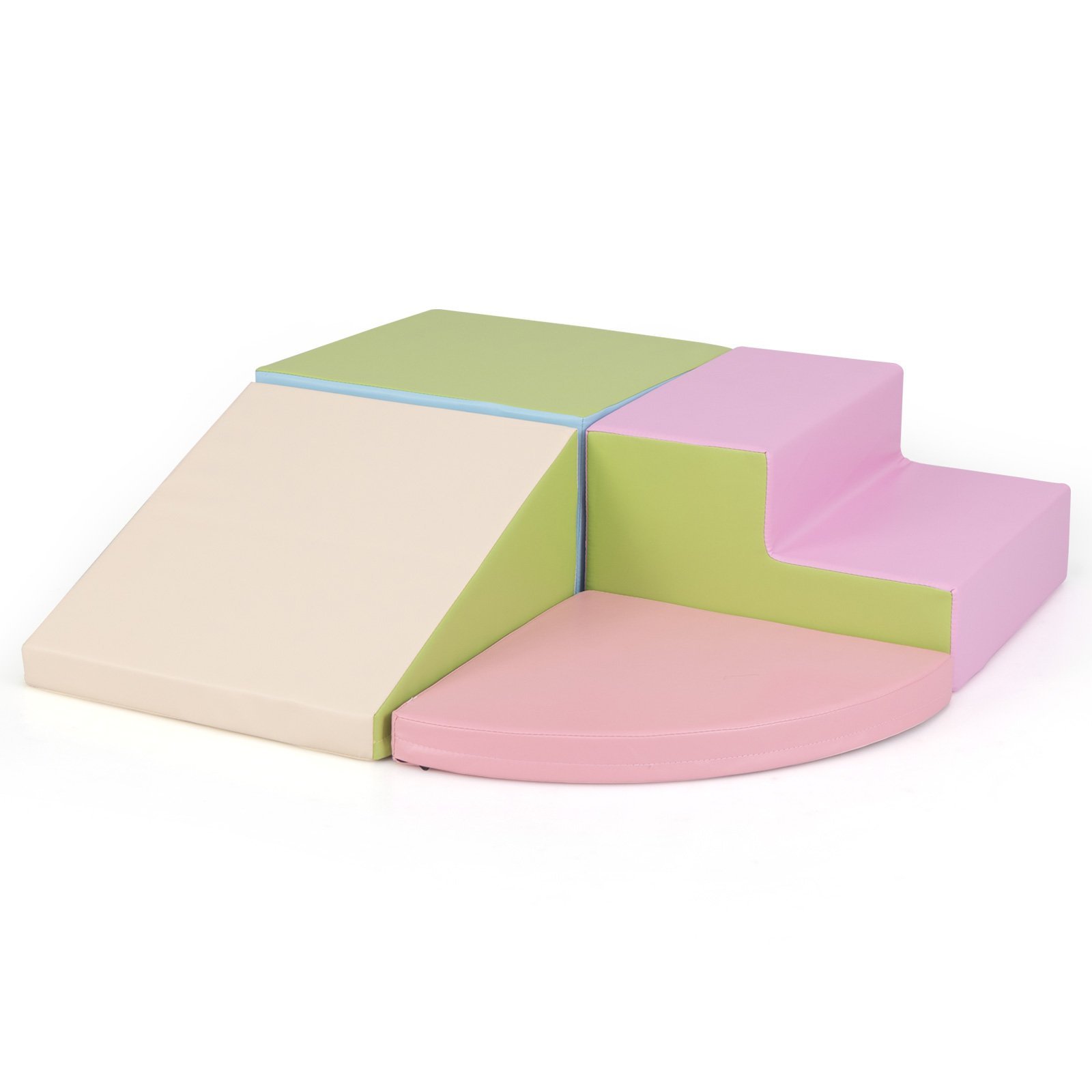 Minkštas laipiojimo ir šliaužiojimo žaidimų putų blokelių rinkinys (Žalia)