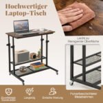 Mobilus reguliuojamo aukščio stalas su pakreipiamu stalviršiu (Kaimiška ruda) – Paveikslėlis 5