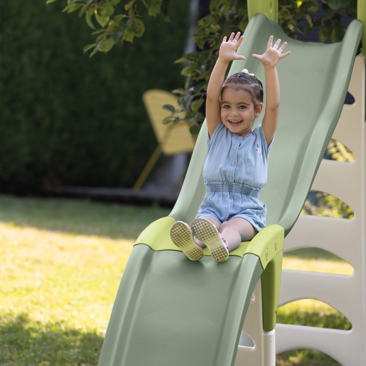 Modulinė lauko čiuožykla vaikams 2-in-1 – Paveikslėlis 2