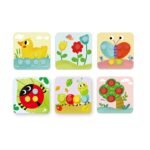 Mokomoji mygtukų mozaika su gyvūnų, formų ir spalvų paveikslėliais – Paveikslėlis 9