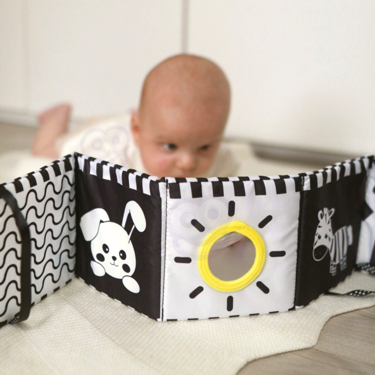 Montesori lavinamasis jutiminis rinkinys 7 viename kūdikiams 0-2 mėn. – Paveikslėlis 10