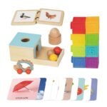 Montessori sensorinis lavinamasis rinkinys 26 dalių